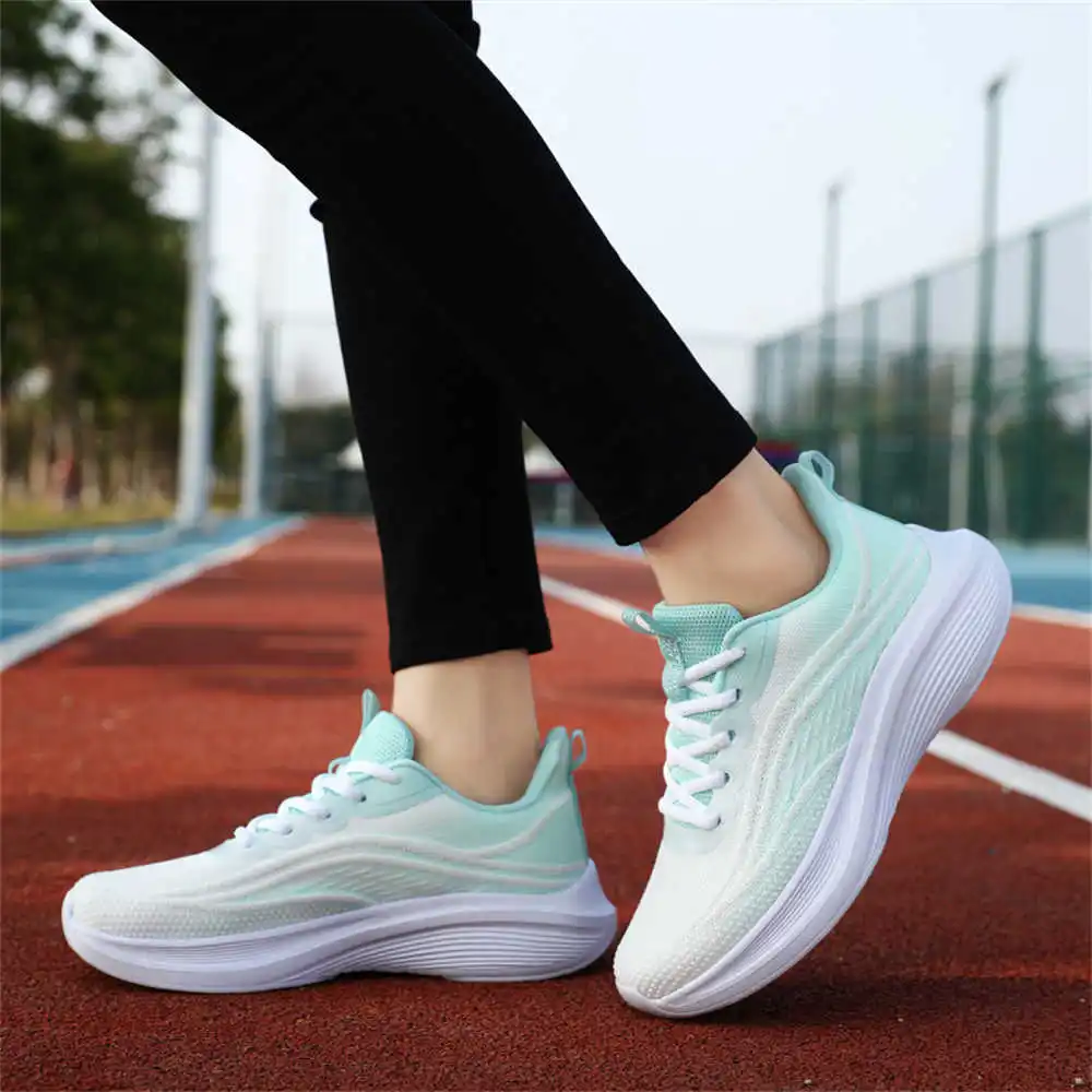 Plateforme Extra Large Sizes Womans Shoes Sneakers Woven Tennis For Women Shoes Blue Sports Kawaiis Idea Play Comfort