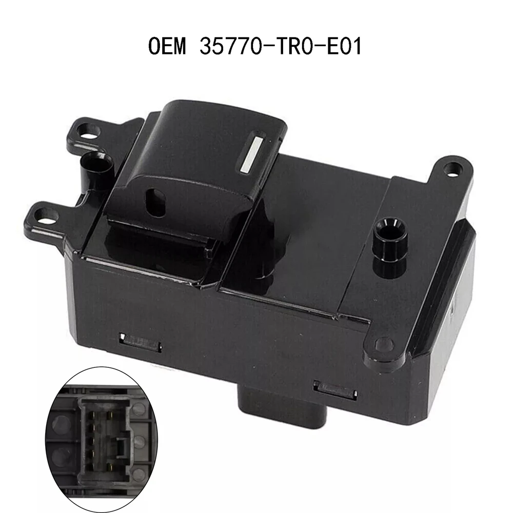 

For Honda CRV CR-V 2012-2016 Civic 2012 2013 2017 Rear Electric Window Switch Lifter Control Regulator Button 35770-TR0-E01