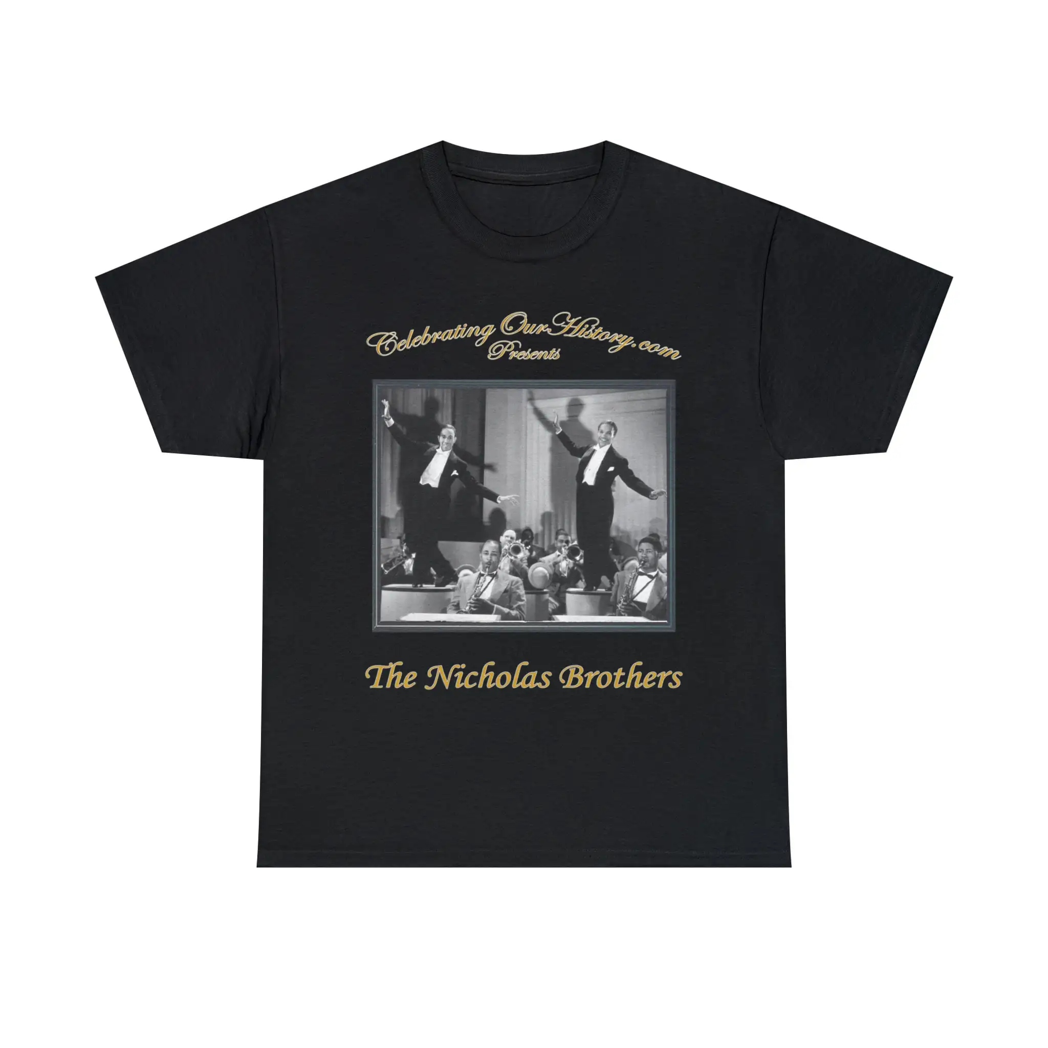 The Nicholas Brothers Stormy Weather Movie Jazz Age Legends Black Cinema Harlem Renaissance Front And Back T Shirt