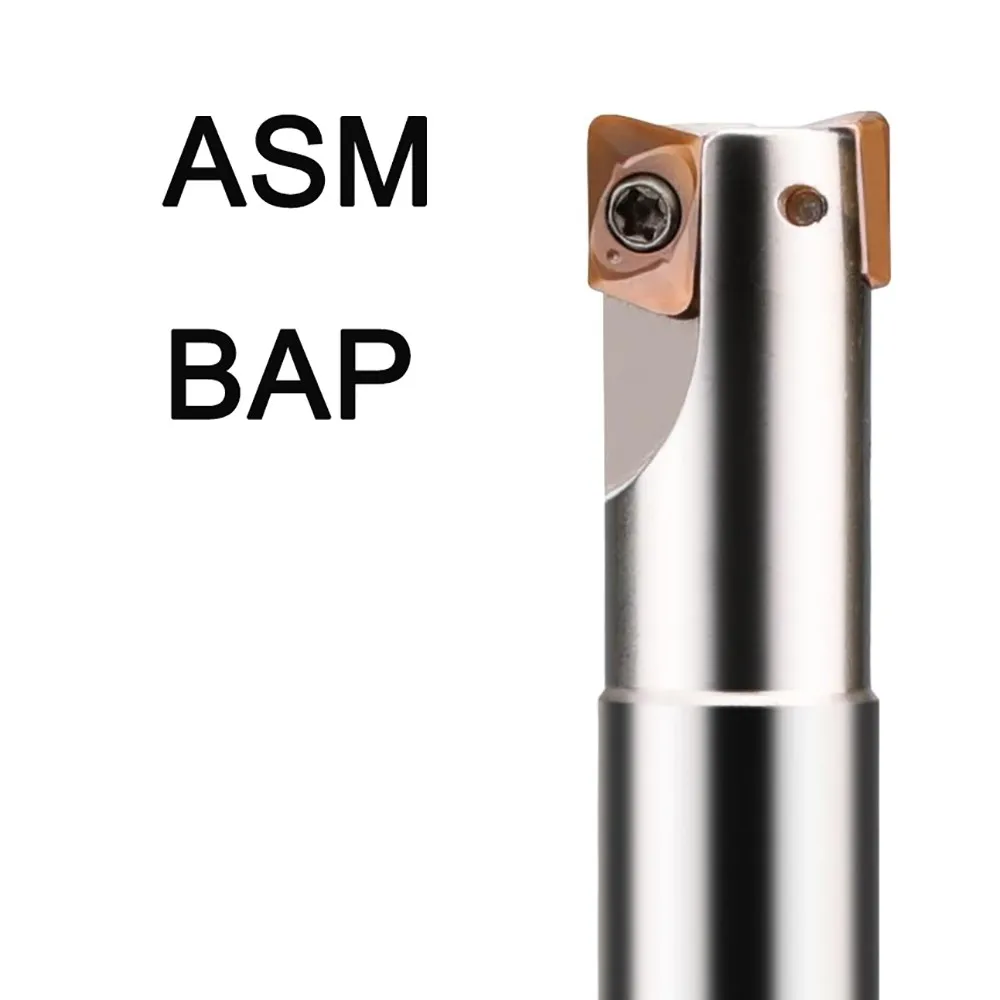 Alloy Steel Right Angle Milling Cutter Holder ASM BAP C10 C12 C16 C20 C24 C32 CNC Center Machining Milling Tools 300R Shank