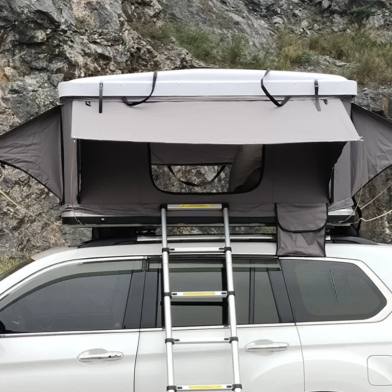 

Winter warm car roof tent fully automatic hard shell outdoor car house camping sunroof into travel bed sedan