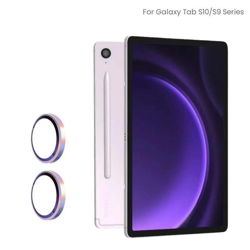 Metal Camera Lens Protector For Samsung Galaxy Tab S10 Plus S10+ 12.4 2024 S10 Ultra 14.6 S9 FE Plus S9 A9 Plus 11 Full Cover