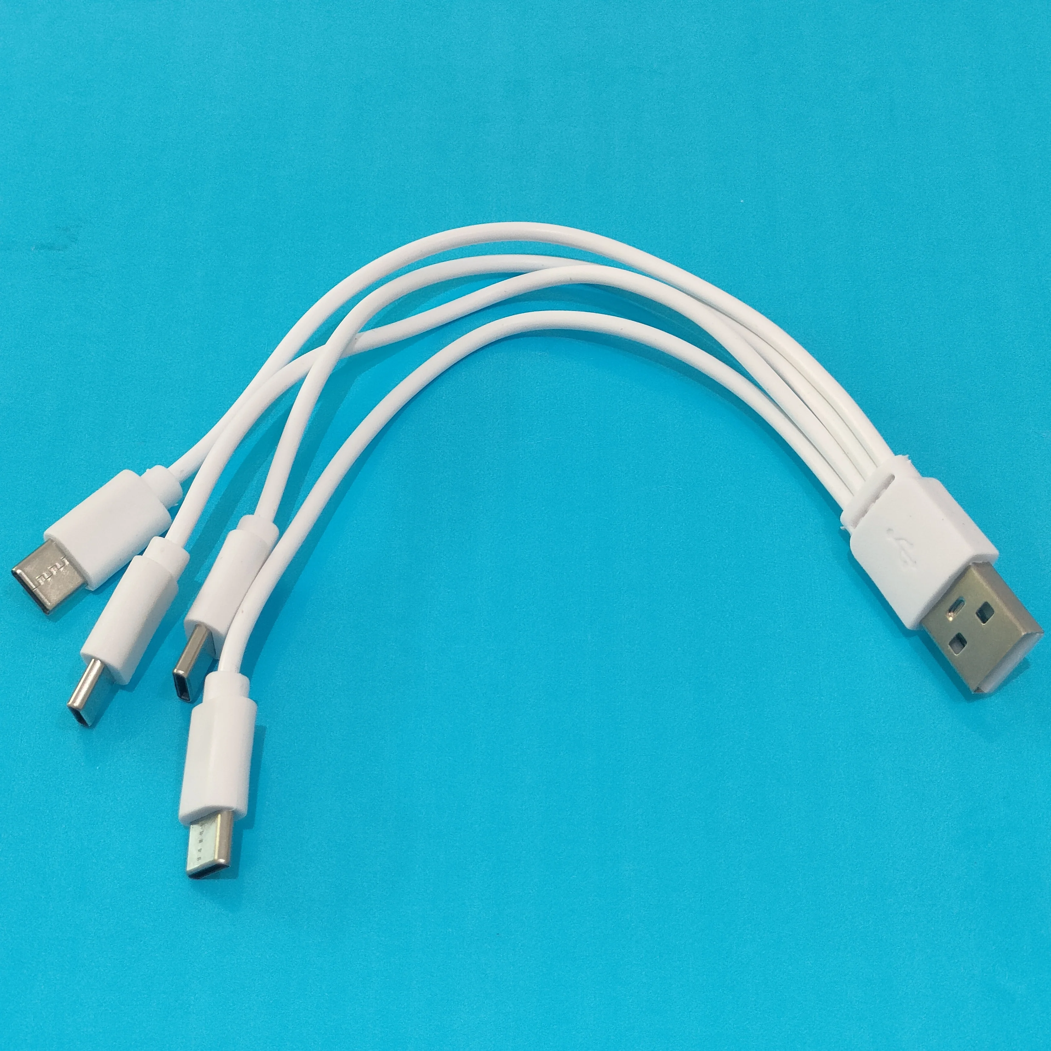 4 Type-C in 1 USB Charging Cable Multi functional USB Cable Versatile Cord