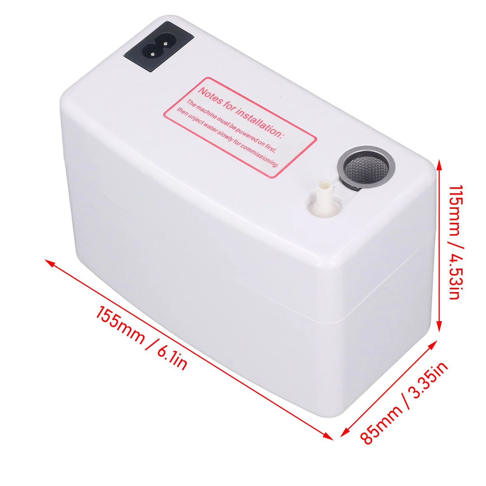 24L/h Air Conditioner Automatic Drain Pump AC with 200mL Water Storage Box Condensate Pump