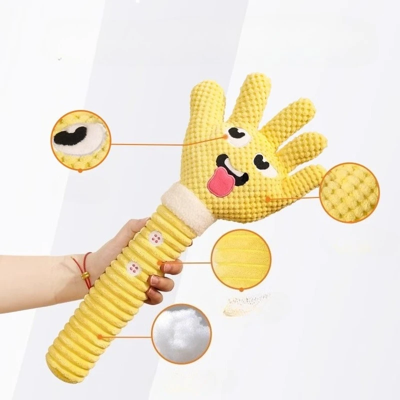 أداة مهدئة للكلاب الأليفة مضادة للعض والأسنان لعبة صنع الصوت