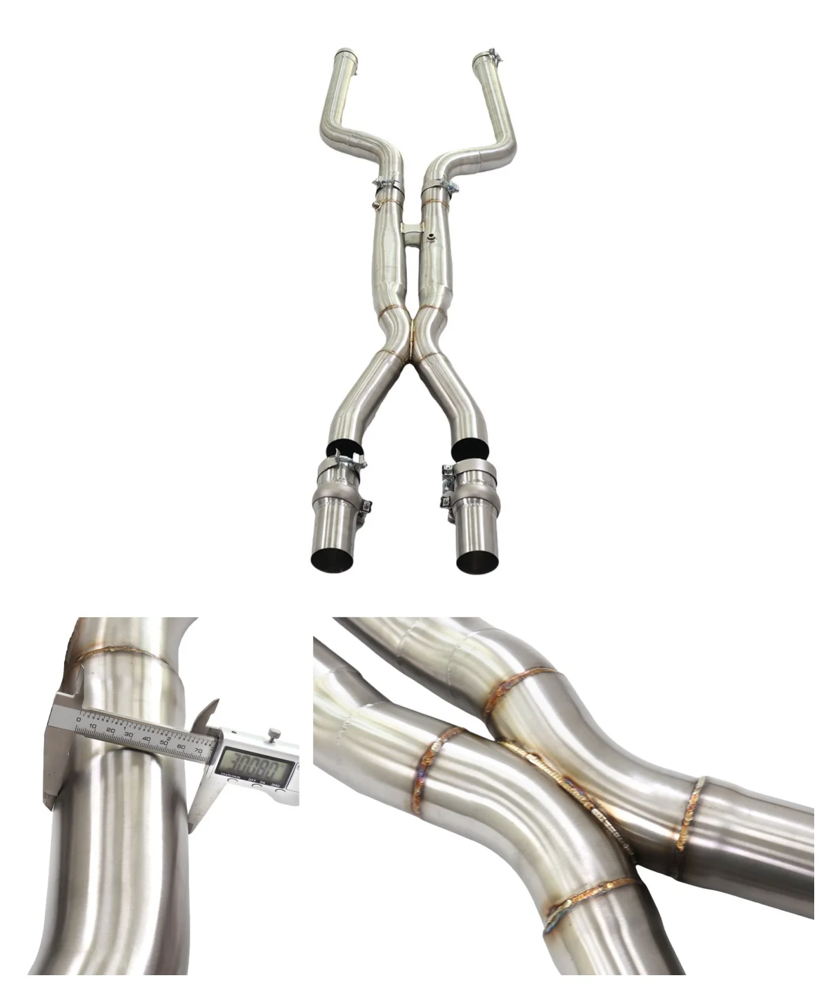 

For BMW M8 F92 Middle Pipe Stainless stee With OPF Exhaust System Performance Quality certification HMD