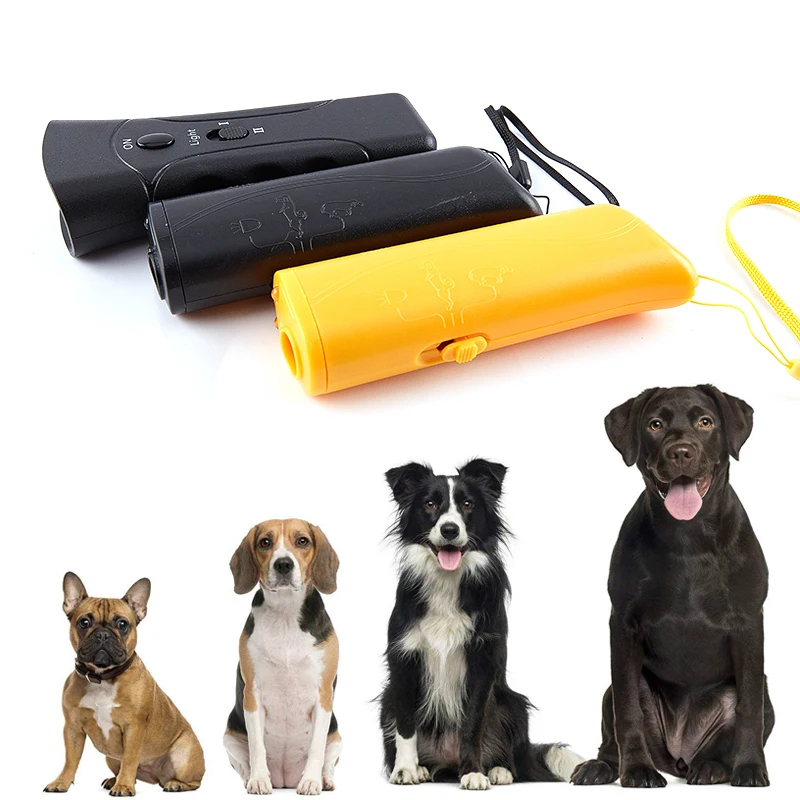 Efficient, Portable and Convenient Ultrasonic LED Anti-Barking Dog Repeller - Maintain Peace and Quiet with this Effective and M