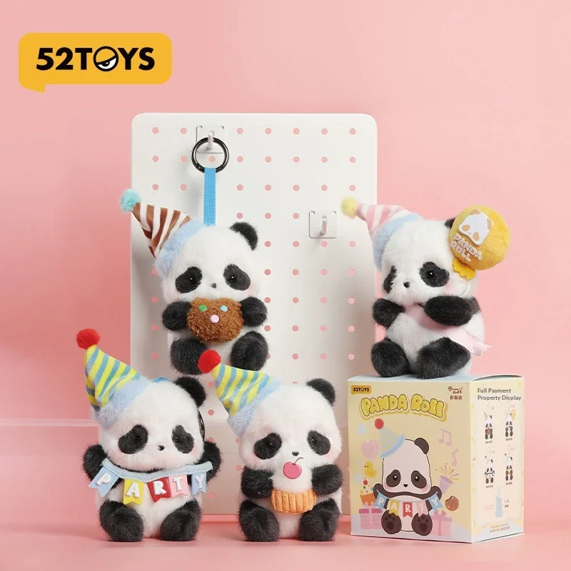 

52TOYS Panda Roll Party Themed Plush Blind Box Collectible Figure Keychain Pendant Stuffed Toy Gift For Panda Lovers And Kids