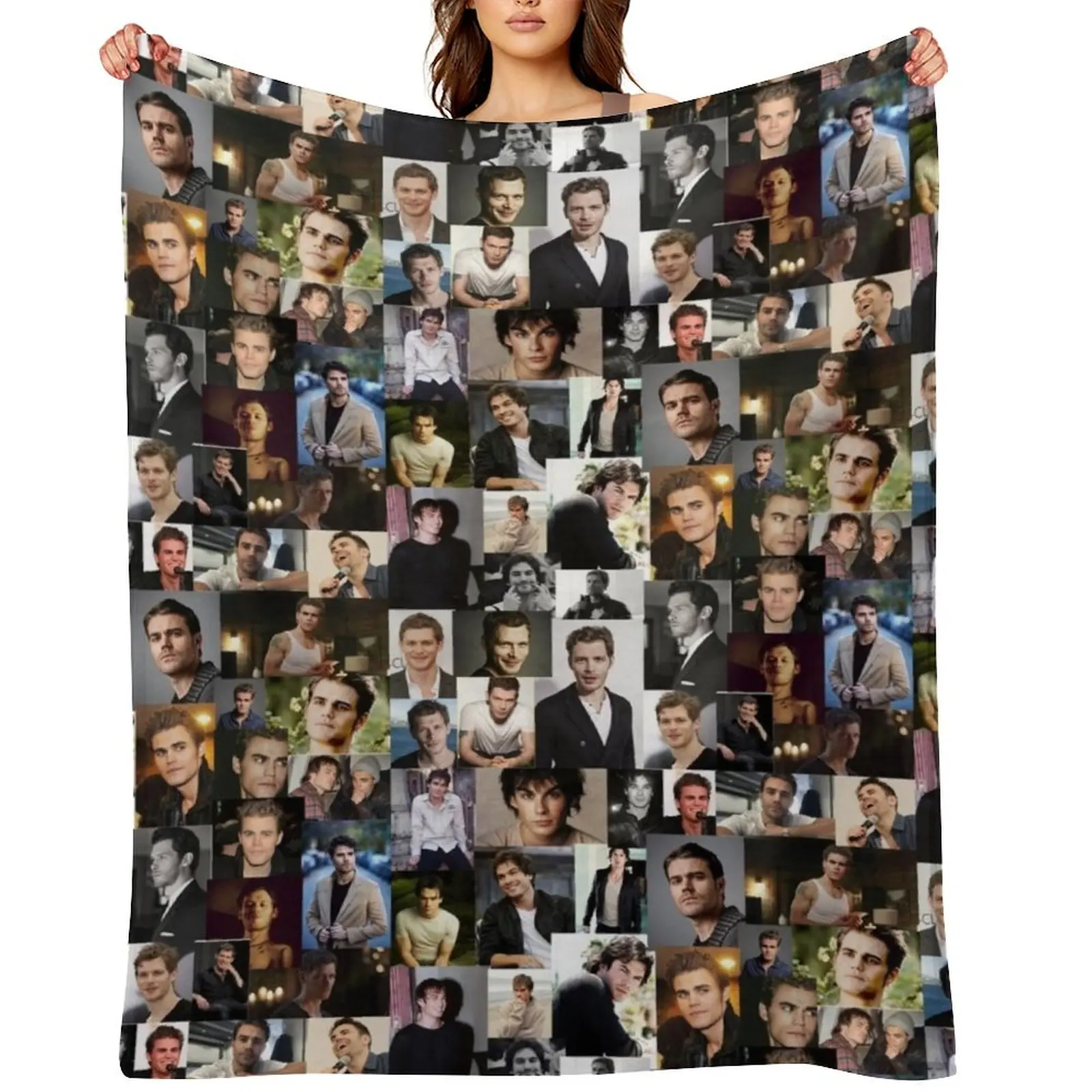 

Ian,Paul and Joseph Throw Blanket Furry Plaid Softest Blankets