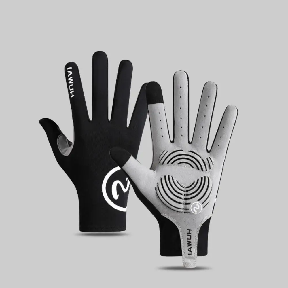 Motorcycle Gloves Anti-slip Cycling Gloves Windproof Touch Screen Sports Gloves Full Finger Breathable Bicycle Mittens MTB