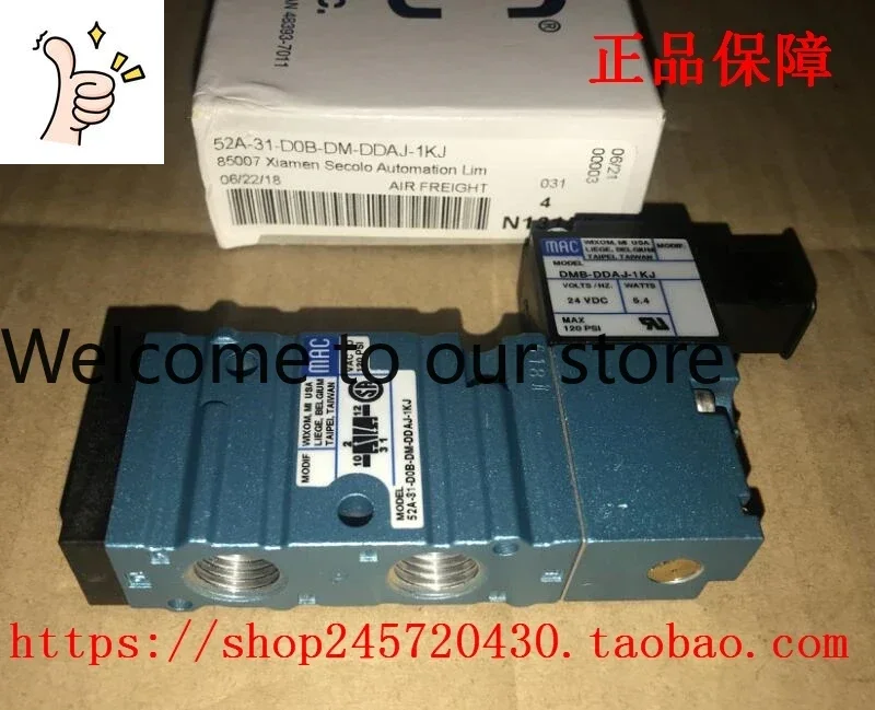 

2025.4 52A-31-D0B-DM-DDAJ-1KJ MAC Solenoid Valve Coil Voltage 24Vdc
