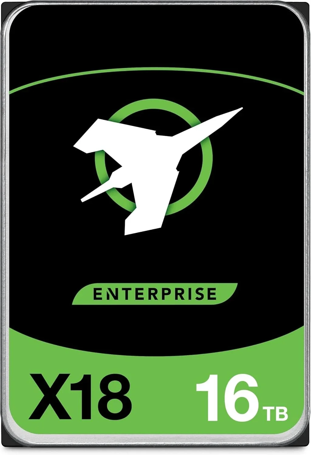 

Exos X18 16TB Enterprise HDD - CMR 3.5 Inch Hyperscale SATA 6Gb/s, 7200 RPM, 512e and 4Kn FastFormat(ST16000NM000J)