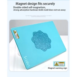 A5 paper art machine automatically repairs three-layer plastic backing plate without deformation and double-sided magnetic board