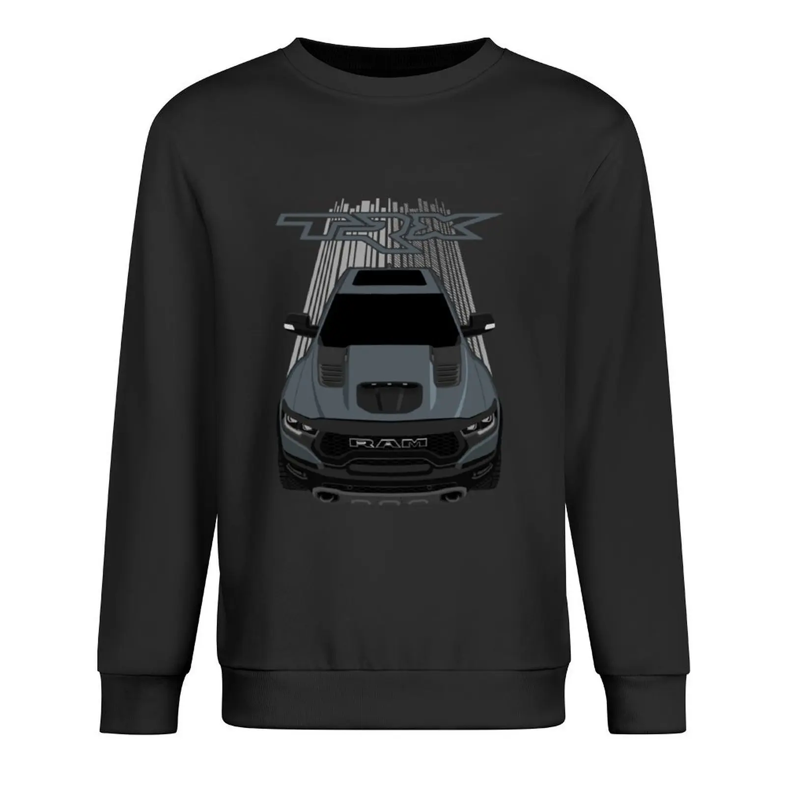 

Ram 1500 T-ShirtRam 1500 TRX - Anvil Grey Pullover korean clothes men's autumn clothes korean style clothes sweatshirt men