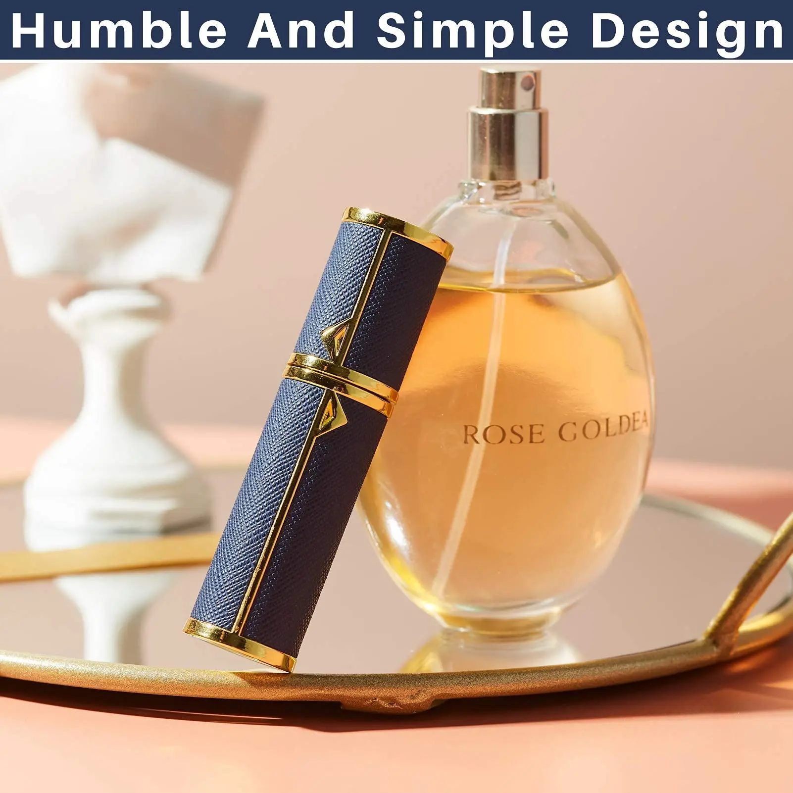 10 قطع 5 مل زجاجة عطر محمولة قابلة لإعادة الملء، زجاجة عطر جلدية قابلة لإعادة الملء للسفر والعمل