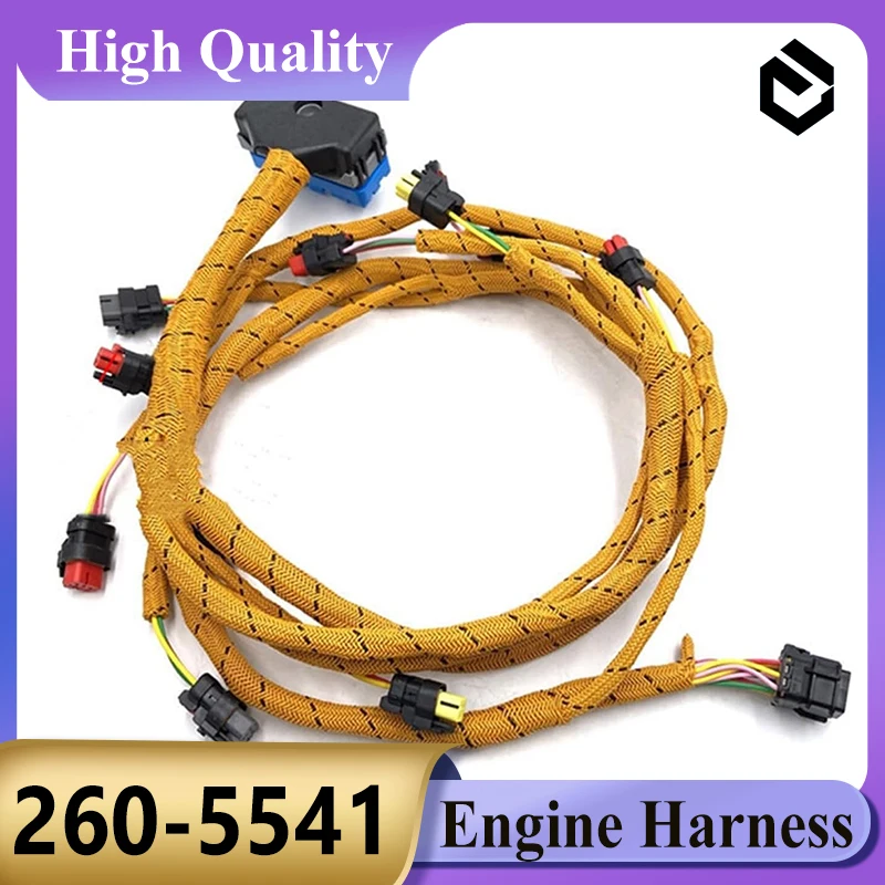 260-5541 2605541 C6.6 Engine Wire Harness for Caterpilar CAT Engine C6.6 323D E323D Excavator Parts