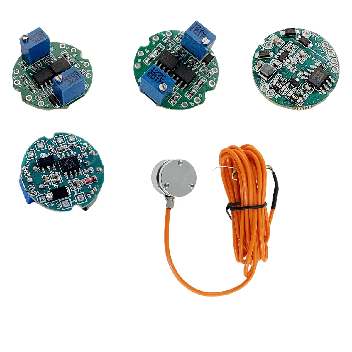High Precision Load Cell with RS485 Modbus RTU Transmitter Module Weight Sensor 4-20mA 0-10V Analog Signal Amplifier
