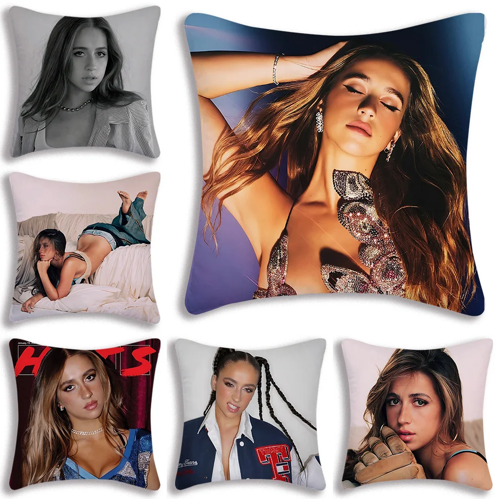 T-Tate M-Mcrae Pillow Covers Cartoon Sofa Decorative Home Double-sided Printing Short Plush Cute Cushion Cover