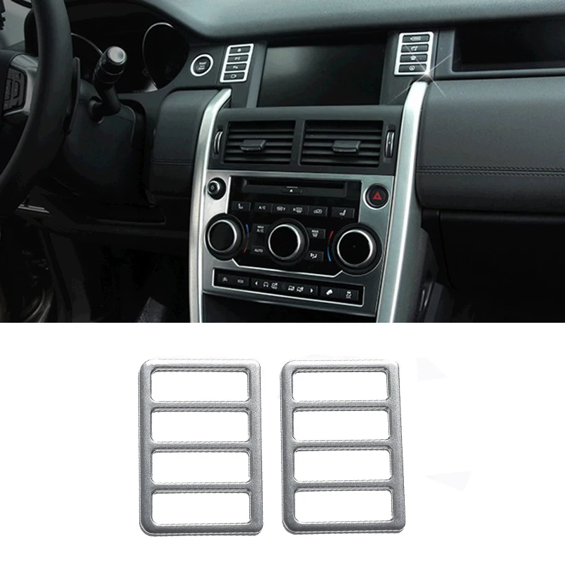 Car Multimedia Button Frame Trim Cover Decoration for Land Sport