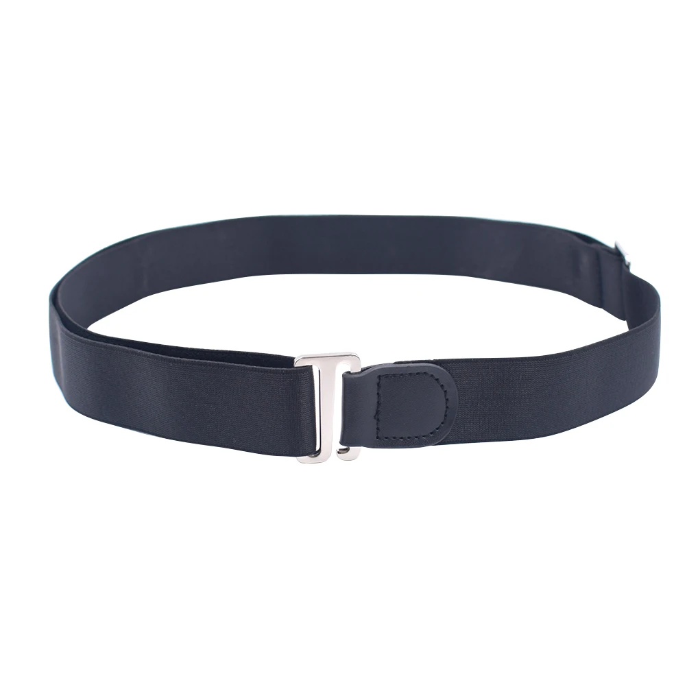 

Non-slip Anti-wrinkle Shirt Belt Stays Undergarment Black Men Strong Elasticity Durability Keeps Clothes Place Daily Use Office