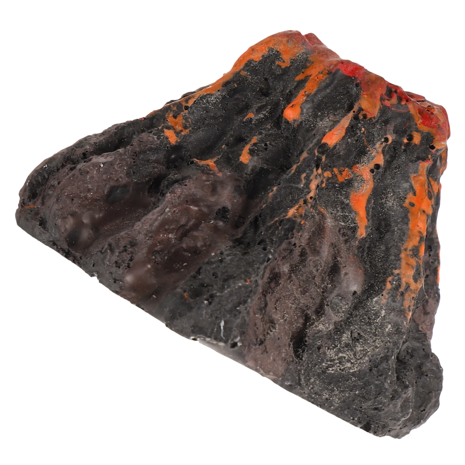 

Simulation Resin Volcano Fish Tank Landscaping Aquarium Decoration Miniature Decorative Volcano Ornament for Aquarium Decor