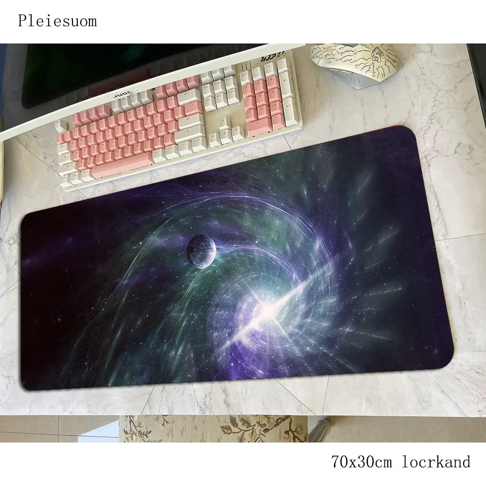 الفضاء الخيال العلمي الحصير 700x300x3 مللي متر رائعتين الألعاب ماوس الوسادة كبيرة لوحة المفاتيح ماوس أفضل دفتر ألعاب اكسسوارات بادماوس حصيرة