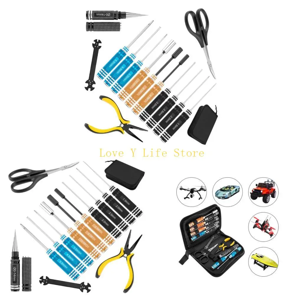 

L74C 14pcs функциональный комплект отвертки для ремесленников и проектов DIY Портативный дизайн
