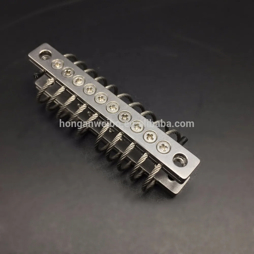 Accesorios para máquinas Electrónica integrada Cámara Componentes de vibración de choque JGX-0240D-3.6A Aislador de cuerda de alambre de acero inoxidable