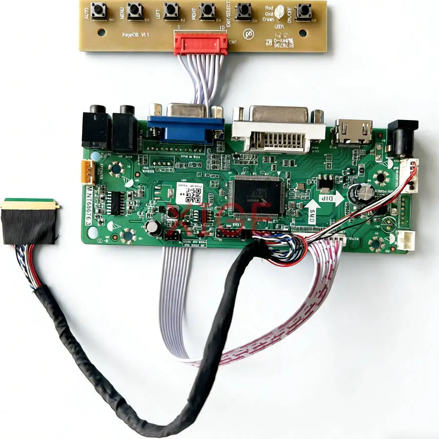 

For B140XTN03 B140XTN06 B140XTN01 B140XTN02 Controller Board Kit LVDS 40-Pin 1366x768 Laptop Monitor Panel VGA DVI HDMI 1366*768