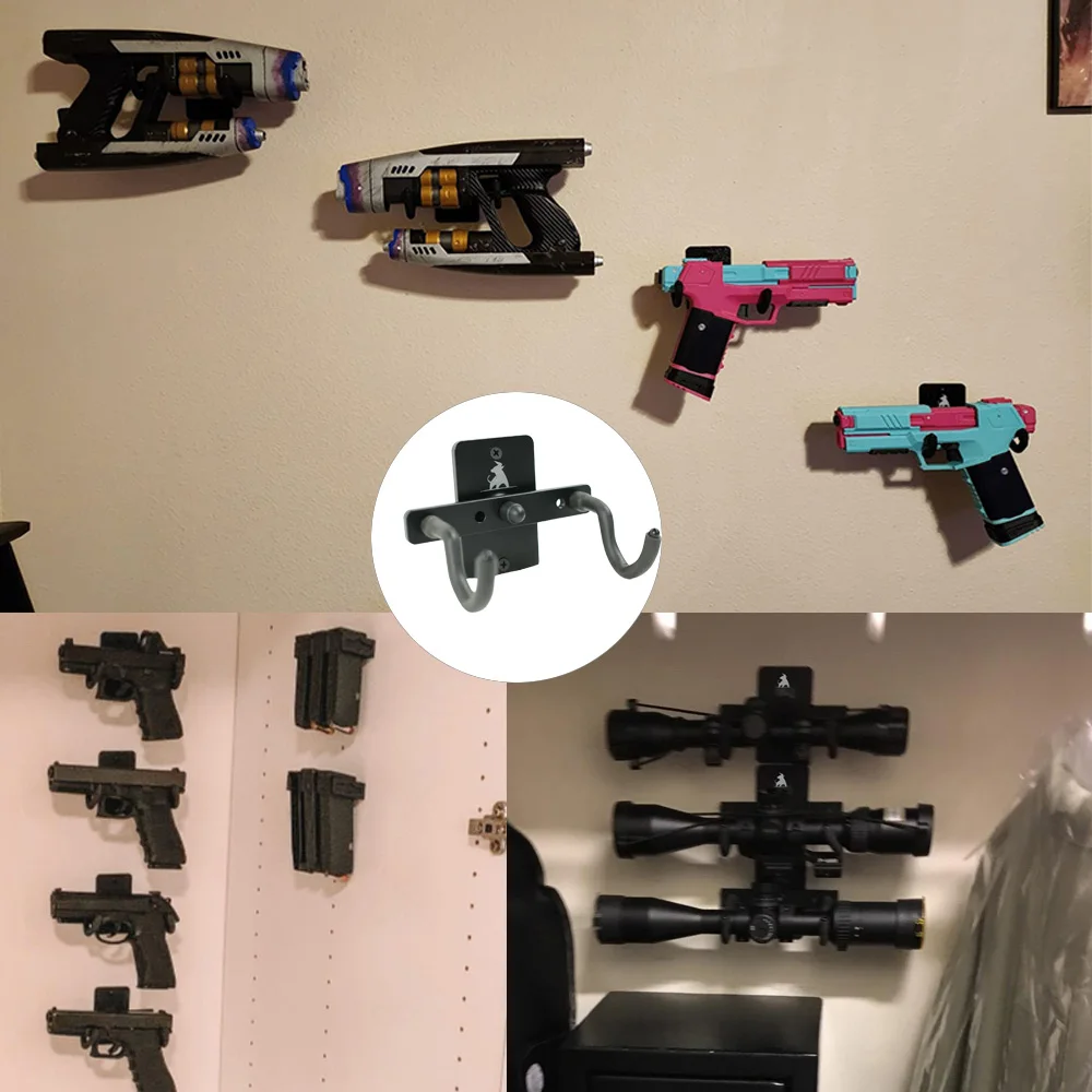 7075 aluminum design wall Hanger holding for Handgun Gun Storage sword bracket