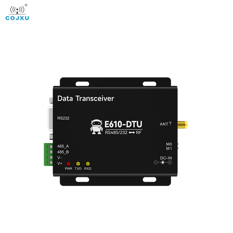 COJXU RS232/RS485 433MHz Wireless Digital Radio E610-DTU(433C30) 30dbm 10KM Unlimited High-speed Continuous Transmission