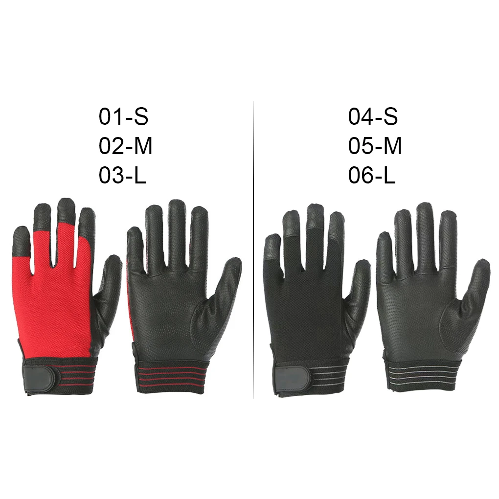 Work Gloves Protective Electrical Insulating Glove Soft Mittens for Riding Black L