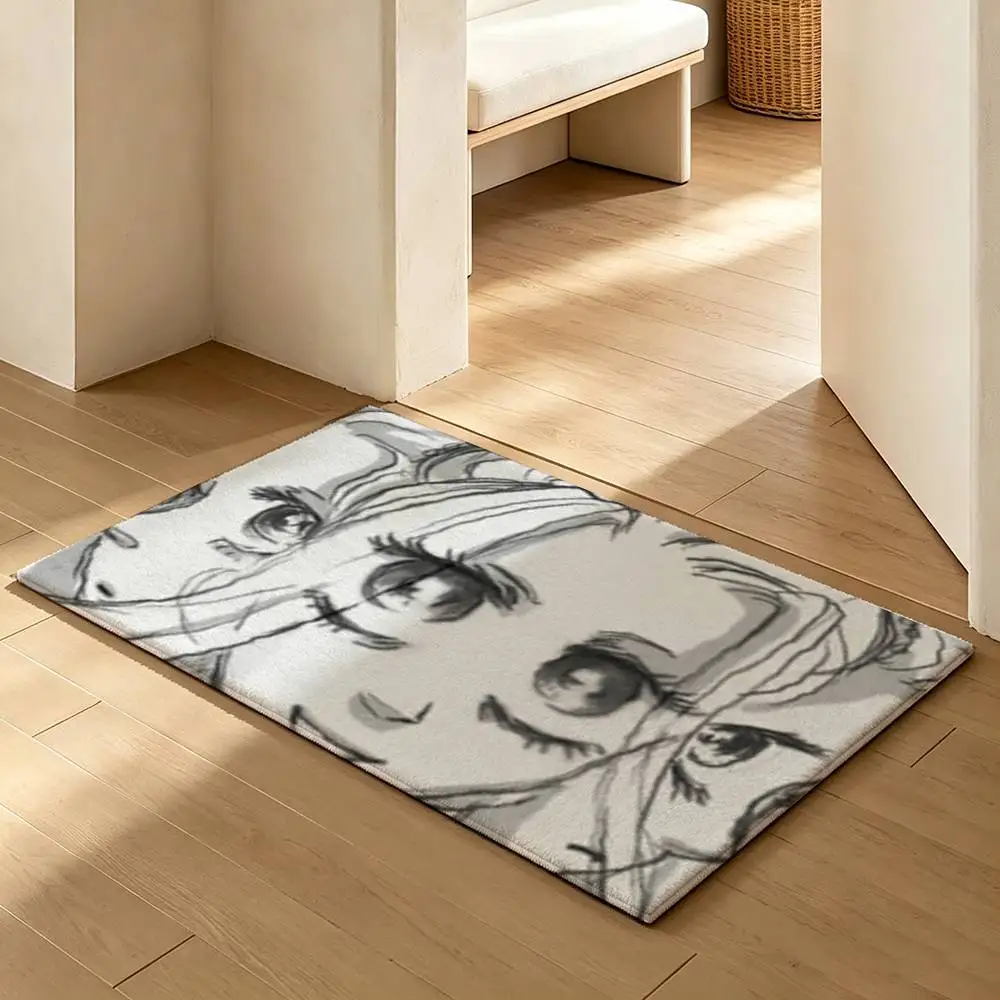 Horror S-Slay the Princess  Soft Absorbent Decorative Floor Mat for Bathroom Entryway Living Room