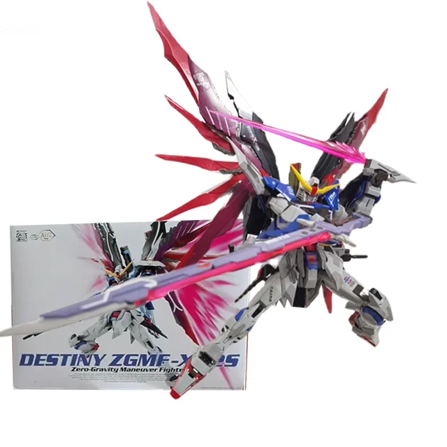 Dragon Momoko Mg 1/100 Metal Build Ver Zgmf-X42S Destiny with Light Wings  Assembly Model Collectible Robot Kits Models - AliExpress 26