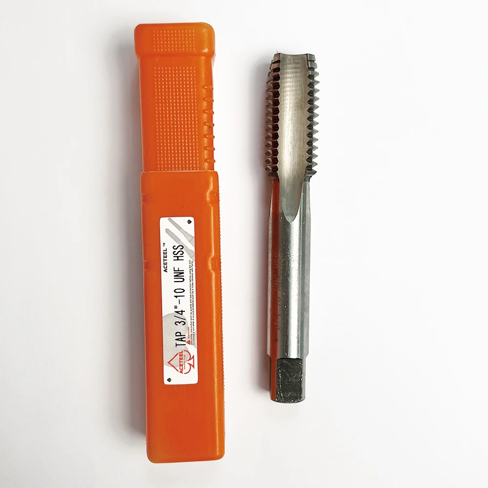 HUAZHICHUN 1PC Tap 3/4"-10 UNF HSS Metric Thread Tap