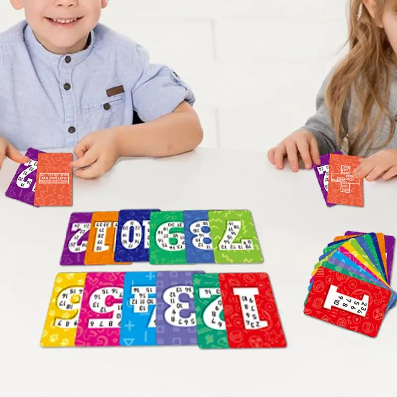 Educatieve Flash Kaarten 52 Stuks Wiskunde Leren En Onderwijs Speelgoed Spel Leuk Vroege Educatie Wiskunde Speelgoed Vroeg Leren Kaarten Educatief