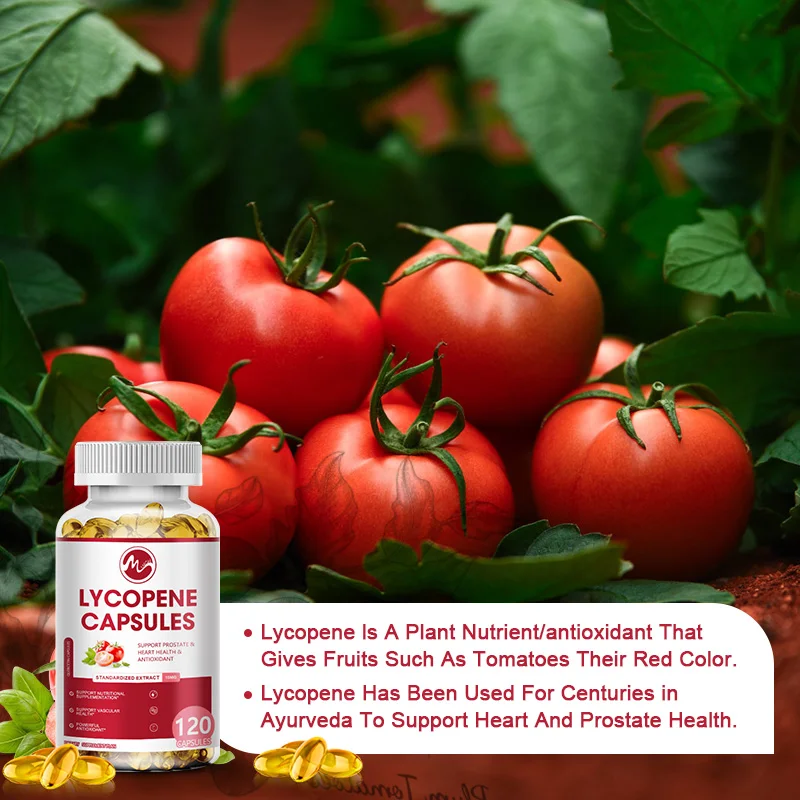 Mutsweet Lycopene Capsules Tomato Extract Prostate Health for Men