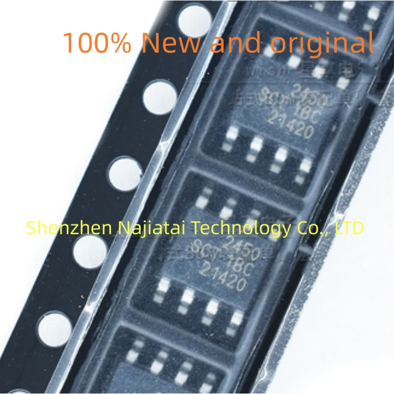 

10 шт./лот 100% Новый оригинальный SCT2450STER SCT2450 2450 SOP-8 IC