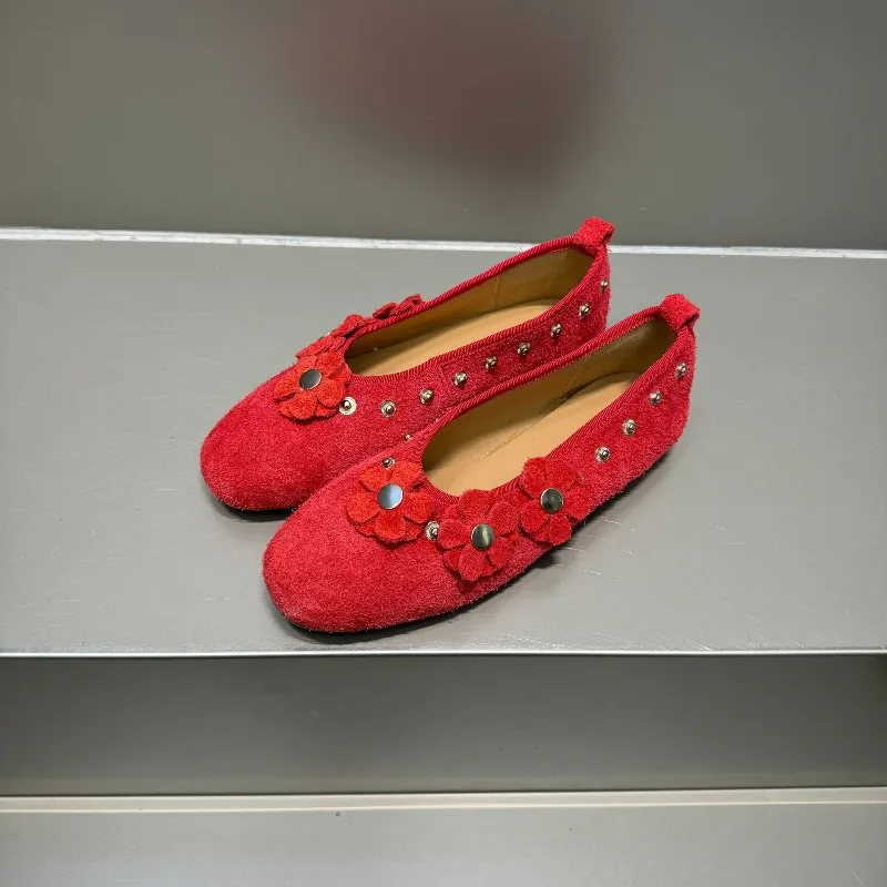 

New Womens Mary Jane Shoes Retro Luxury Genuine Leather Casual Shoes for Woman Fashion Flat Shoe Designer Shoes Zapatos De Mujer