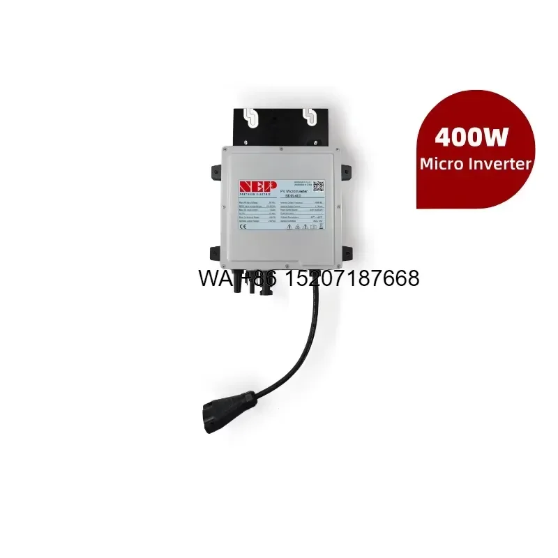 Wmwmnu for NEP EU Warehouse PV Solar Energy System 400W BDM-400 Inverter 97.3% Efficiency for Balcony Mini Micro On-Grid