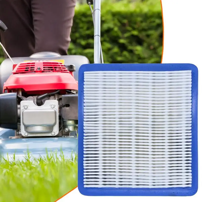 Filtro para cortacésped, filtro de aire lavable para cortacésped, accesorio reutilizable de larga duración para mantenimiento de jardinería en el hogar