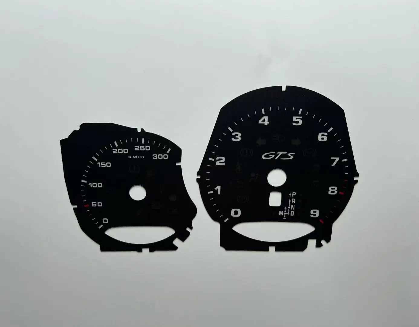 

Instrument Cluster Meter Counter Face for Porsche 981 982 (718) Boxster / Cayman / Macan Speedo Tacho Dials GTS 300KM/H