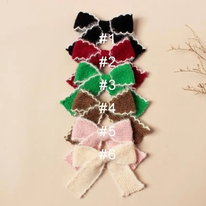 U13F Klip do włosów dla niemowląt Wygodne dzianiny Wygodne dzianiny wygodne na sesja zdjęciową