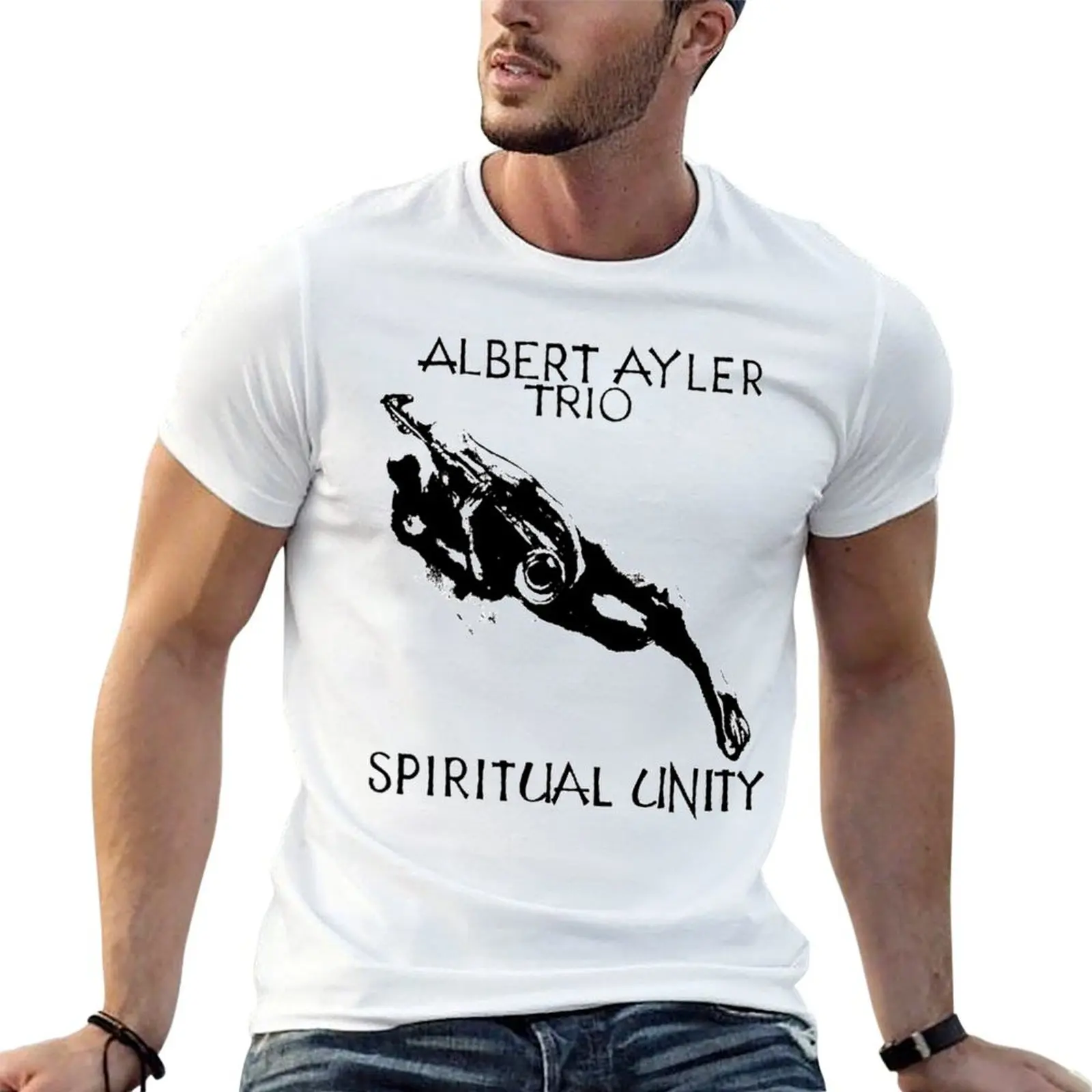 T-shirt Spiritual Unity pour homme, t-shirt de créateur, 100% coton, marque de luxe, t-shirts pour homme