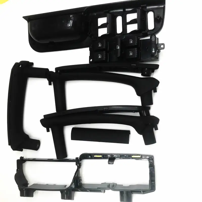 

10Pcs Black Color for VW Passat B5 Interior Door Handle Lifter Switch Bracket Base Caps 3U1 867 179 3B1 867 171 E 3B0 867 175