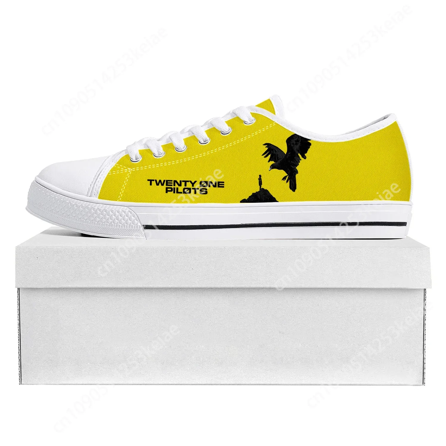 T-Twenty Low Top Sneakers Men Women Teenager O-One P-Pilots High Quality Canvas Sneaker Casual Couple Shoes Custom Shoe Pop Rock