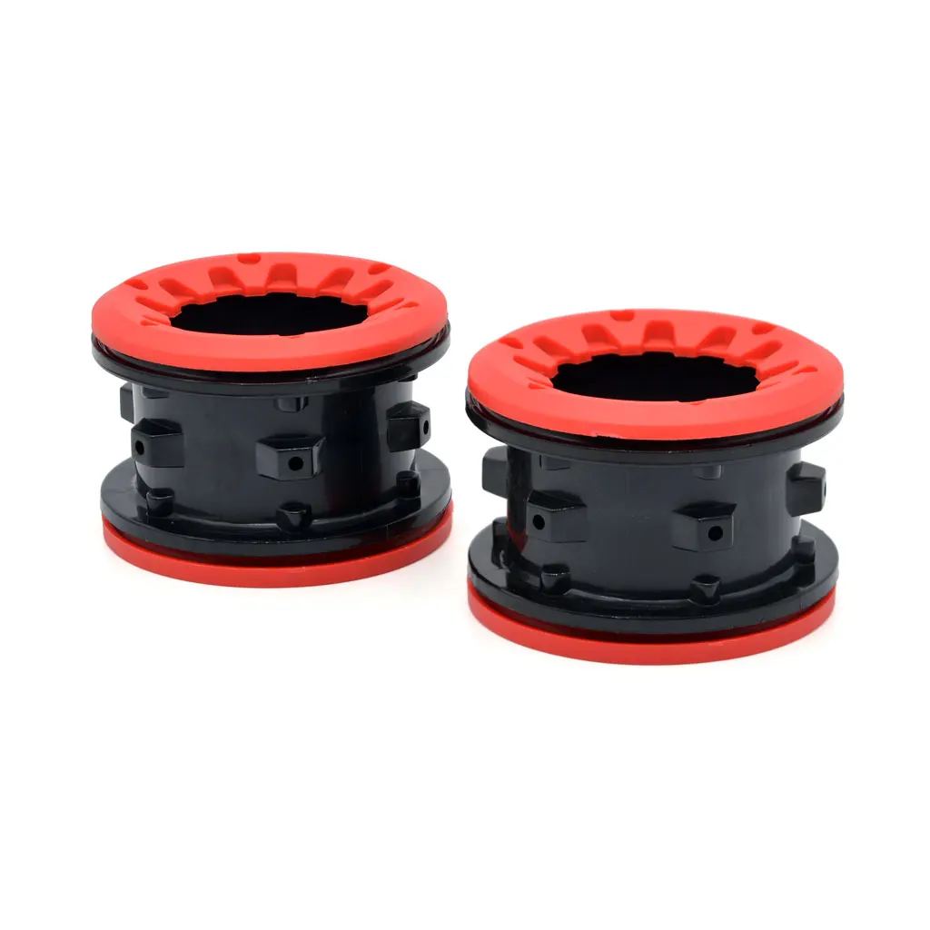 4Pcs Wheel Rim Wheel Hub 7548 7549 for ZD Racing DBX-10 DBX10 1/10 RC Car Upgrade Parts Spare Accessories,1