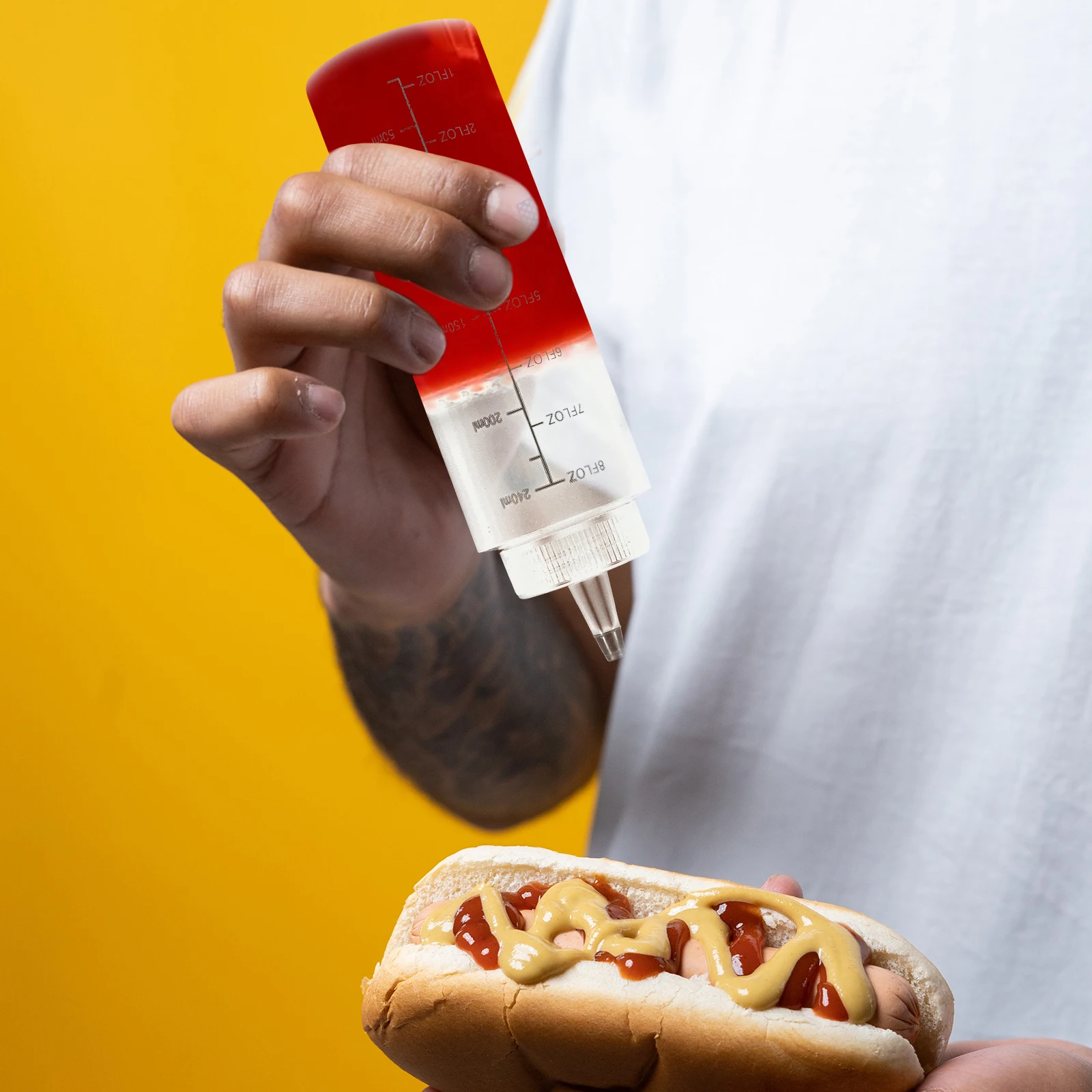 

10pcs Squeeze Sauce Bottle Kitchen Accessories Dishes Bottles Leak Proof Food Grade PE Safe No Smell Repeated Use Condiment