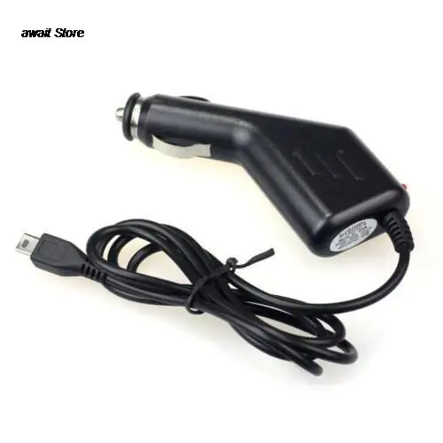 1pc DC 5V 1.5A Mini przewód wtyczka zasilania ładowarka samochodowa USB do wideorejestrator samochodowy GPS