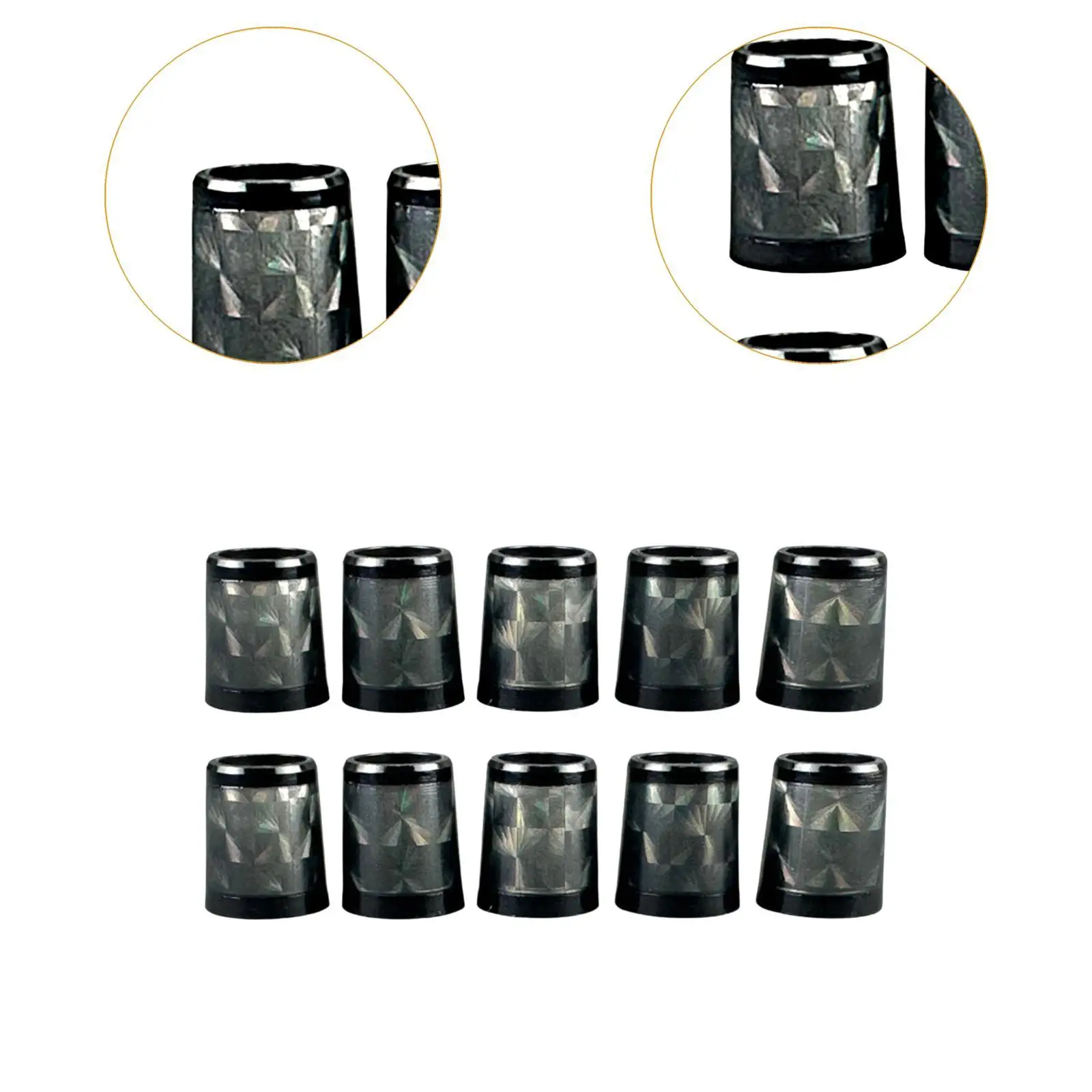 10 قطع جولف الحديد الحلقات ل تفتق تلميح الحديد إسفين استبدال إكسسوارات الغولف محول أجزاء العملي جولف كم يغطي #5